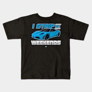 Car Tuning Turbo Racecar Racing Sportcar Gift Kids T-Shirt